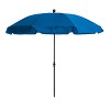Parasol 2 m rond blauw